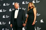 US President Donald Trump and first lady Melania at the Kennedy Center, Washington DC, June 11, 2025