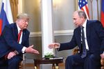 Donald Trump and Vladimir Putin