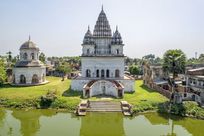 The Puthia Temple Complex, the largest cluster of extant historic Hindu temples in Bangladesh on the outskirts of Rajshahi