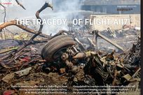 Ahmedabad, June 12,2025: Debris from Air India Flight AI171 outside BJ Medical College