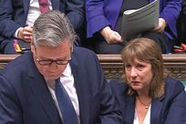 Prime Minister Keir Starmer and Chancellor of the Exchequer Rachel Reeves in the House of Commons, July 2, 2025