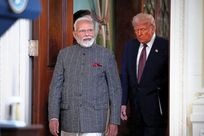 Prime Minister Narendra Modi and US President Donald Trump at the White House, February 13, 2025