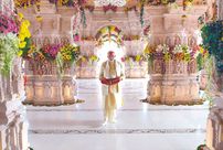 Prime Minister Narendra Modi at the Pran Pratishtha ceremony of the Ram temple, Ayodhya, January 22, 2024