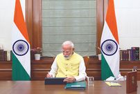 Narendra Modi at the Prime Minister’s Office, New Delhi, June 10, 2024