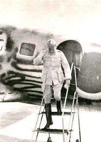 The last known photograph of Subhas Chandra Bose, Saigon, 17 August 1945