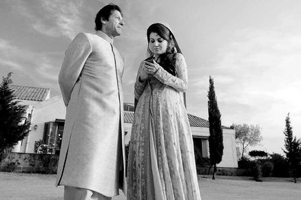 Reham and Imran Khan, 2015