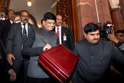 Acting Finance Minister Piyush Goyal