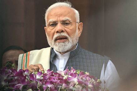 Prime Minister Narendra Modi at the Winter Session of Parliament, November 25, 2024