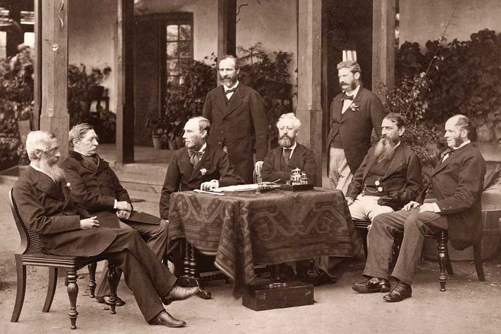 The Ruling Club: A meeting of administrative heads in Simla, 1875