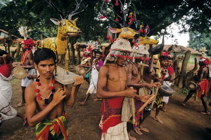 Murias, from Baniagaon in Bastar region, are one of India’s oldest tribes