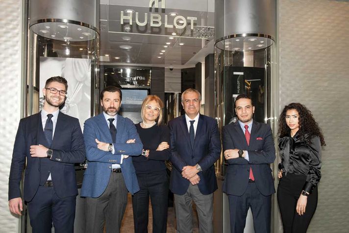 Re-Design of the Hublot Boutique at Harrods