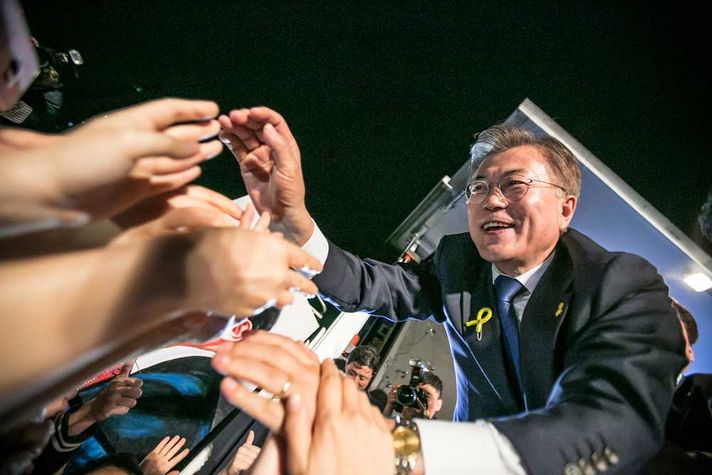 South Korea President Moon Jae-in