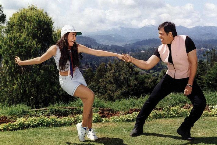 Karisma Kapoor and Govinda in David Dhawan’s Haseena Maan Jayegi (1999)