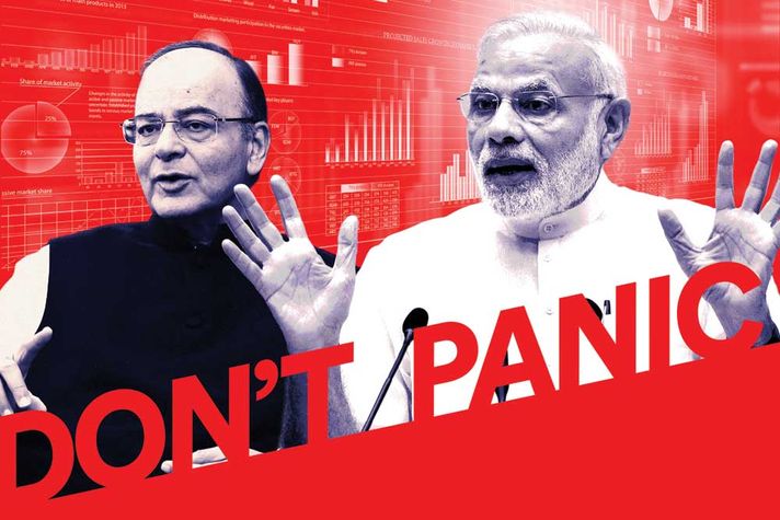 Arun Jaitley and Narendra Modi