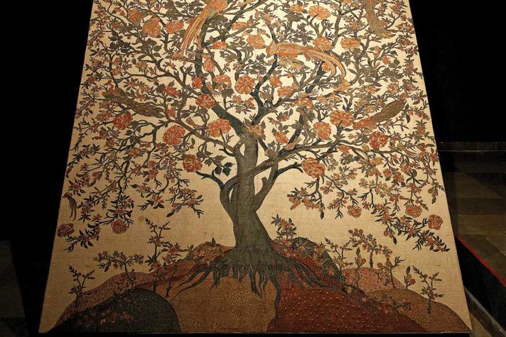 Tree of Life II in kalamkari