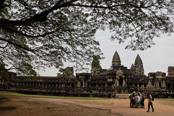 Angkor Wat temple complex in Cambodia