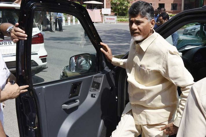 Andhra Pradesh Chief Minister N Chandrababu Naidu