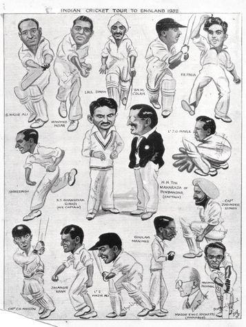 The first Indian team to tour England in 1932