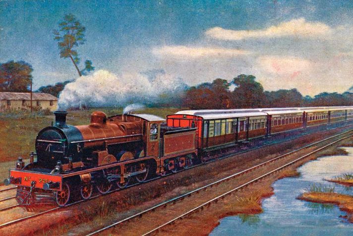 Bombay-Poona Mail, 1900