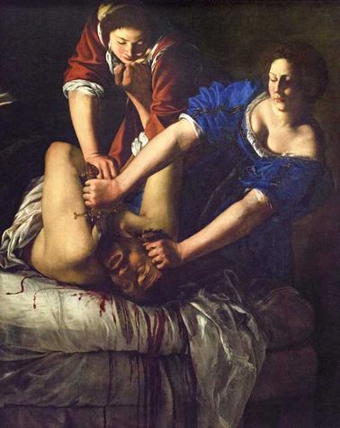 Judith Slaying Holofernes by Artemisia Gentileschi