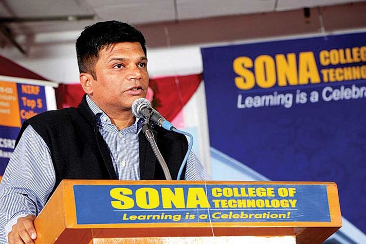 Thyagu Valliappa, Vice Chairman, Sona Group of Institutions