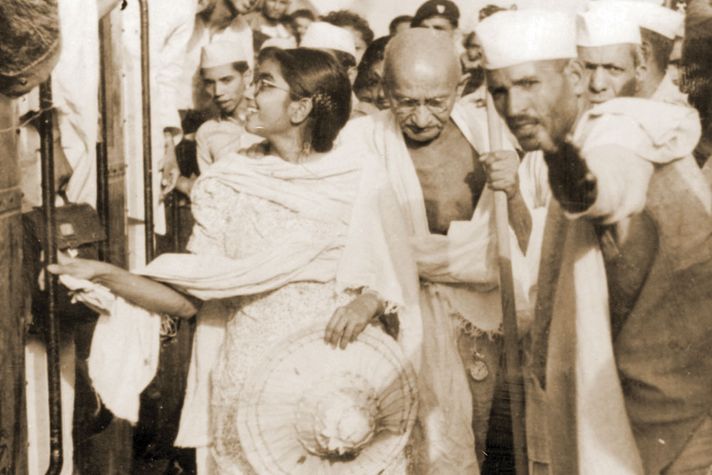 Manu saw Gandhi as a woman, her mother