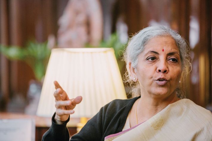 ‘The idea of empowerment rather than entitlement has gained ground,’ says Nirmala Sitharaman