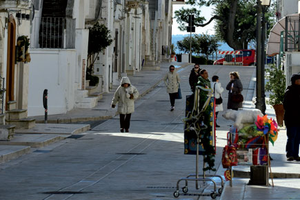 Cisternino, a town in Italy&rsquo;s southern Puglia region, was believed to be one of the few places that would survive D-day. Who believed this? Followers of an Indian guru, known simply as Babaji, who set up an ashram in the town in the 1970s, and believed it would turn into an island come the end of the world (Photo: AFP)