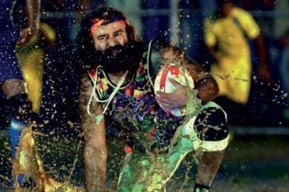 Gurmeet Ram Rahim Singh as he stars in MSG