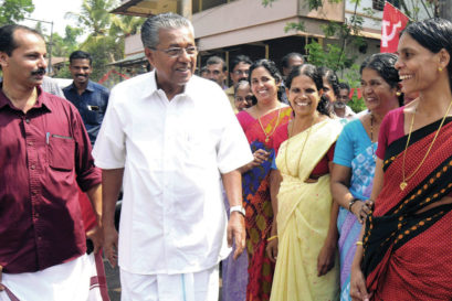 Pinarayi Vijayan starts his election campaign at Parappuram