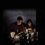 Avijit Sarkar and Amrita Chatterjee, founders of the Indian Specter Paranormal Society, prepare for a ghost hunt in Kolkata (Photo: Ronny Sen)