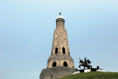 Fateh Burj at Chappar Chiri village, at 328 feet, is taller than the Qutub Minar in Delhi