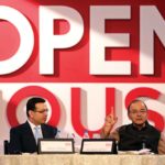 RP-Sanjiv Goenka Group Chairman Sanjiv Goenka and Union Finance Minister Arun Jaitley