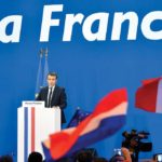 Emmanuel Macron after winning the largest number of votes in the first round of the French presidential polls on April 23rd (Photo: Getty Images)