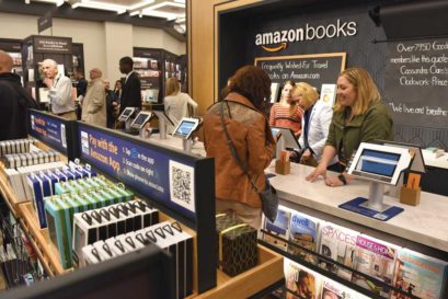 New York’s first Amazon Books store at Time Warner Centre, Manhattan