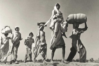 Hindus from Pakistan cross the border to India, 1947