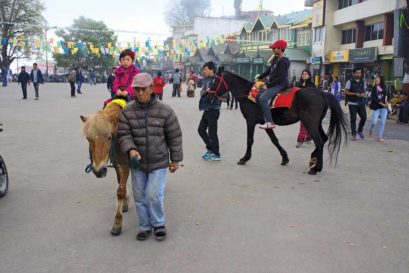 Chowrasta Mall in Darjeeling