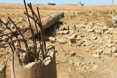 The remains of the prison in Badush, where the 39 Indians were reportedly last kept hostage by ISIS