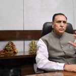 Vijay Rupani at his office in Gandhinagar, November 2017