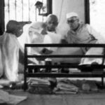 Gandhi, Patel and Nehru, 1946