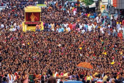 A protest by women devotees in Kottayam, Kerala, against the Supreme Court verdict on Sabarimala (Photo: PTI)