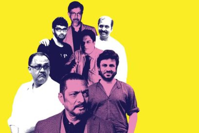 (Clockwise from bottom) Nana Patekar; Alok Nath; Gursimran Khamba; Rajat Kapoor; Vairamuthu; Tanmay Bhat; Vikas Bahl