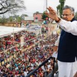 Raman Singh in Pandharia, Kabirdham district, Chhattisgarh