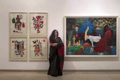 Rekha Rodwittiya at the Reka@Sixty: Transient worlds of belonging exhibition