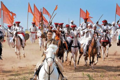 A scene from Manikarnika: The Queen of Jhansi