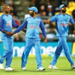 Dinesh Karthik (centre) and Vijay Shankar (right) made it to India’s 15-member World Cup squad