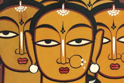 Painting by Jamini Roy