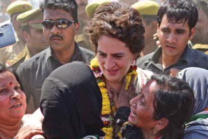 Priyanka Gandhi in Varanasi, March 20