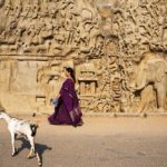 The monumental 7th century Pallava relief sculpture in Mahabalipuram