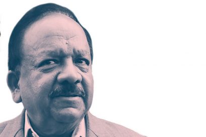 DR HARSH VARDHAN, Union Minister for Health and Family Welfare